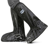 Waterproof Reflective Shoe Covers 1 Pair Reusable Non-Slip – XL