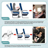 Suport pat extensibil de picioare pentru copii în avion cu chingi reglabile – Universal