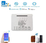 Modul releu inteligent WiFi și RF 4 canale 220V MHCOZY compatibil eWeLink și Alexa