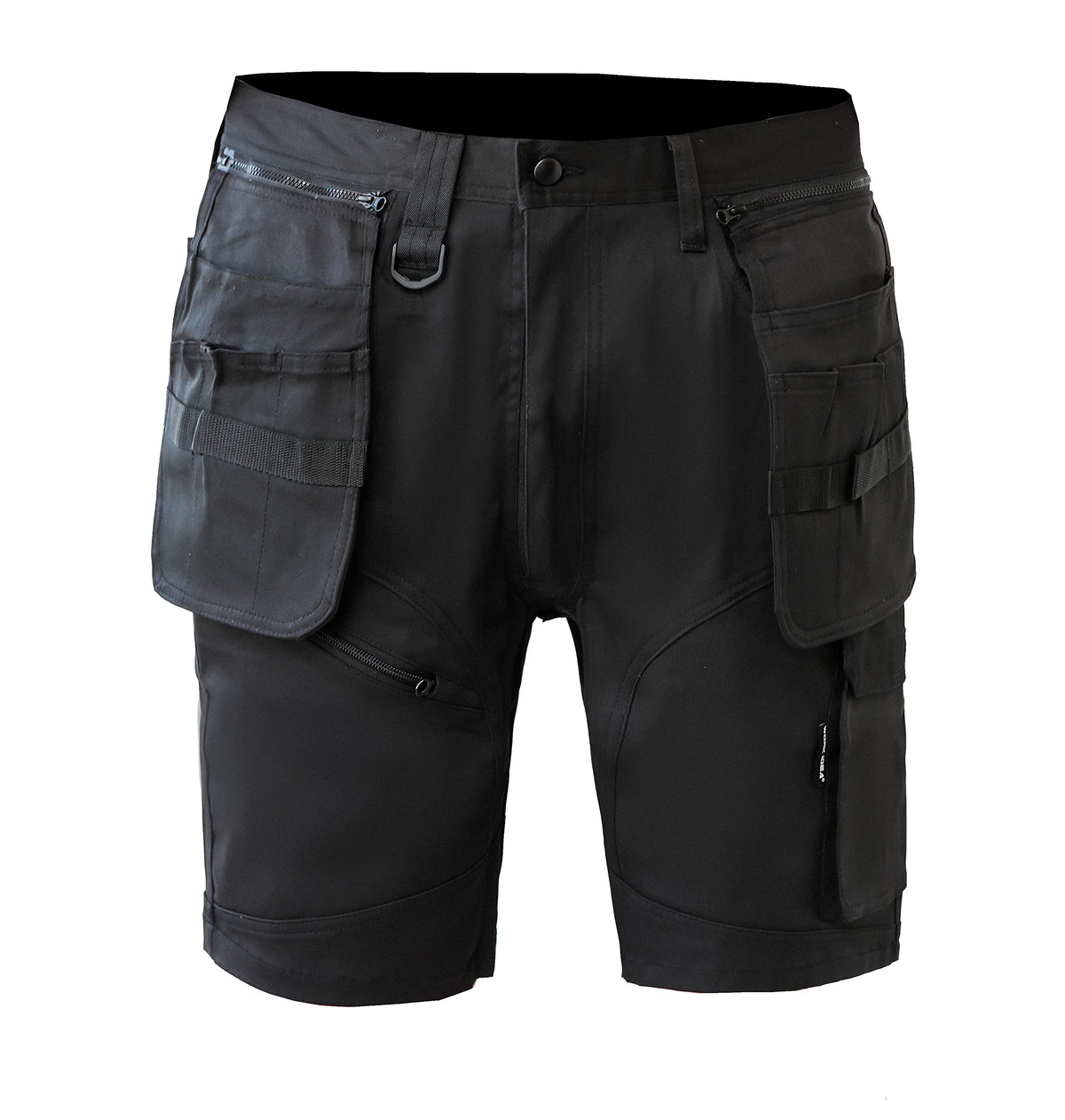 Pantaloni scurți de lucru rezistenți pentru bărbați WORK IDEA cu multiple buzunare de scule