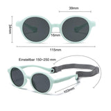 Ochelari de soare polarizați pentru bebeluși 0–36 luni cu ramă flexibilă UV400 – Diverse