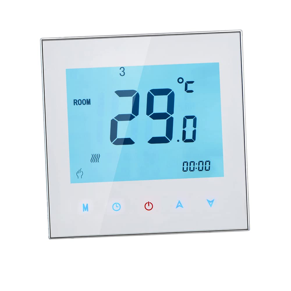 Termostat digital programabil tactil Kavolet 5A pentru încălzire în pardoseală