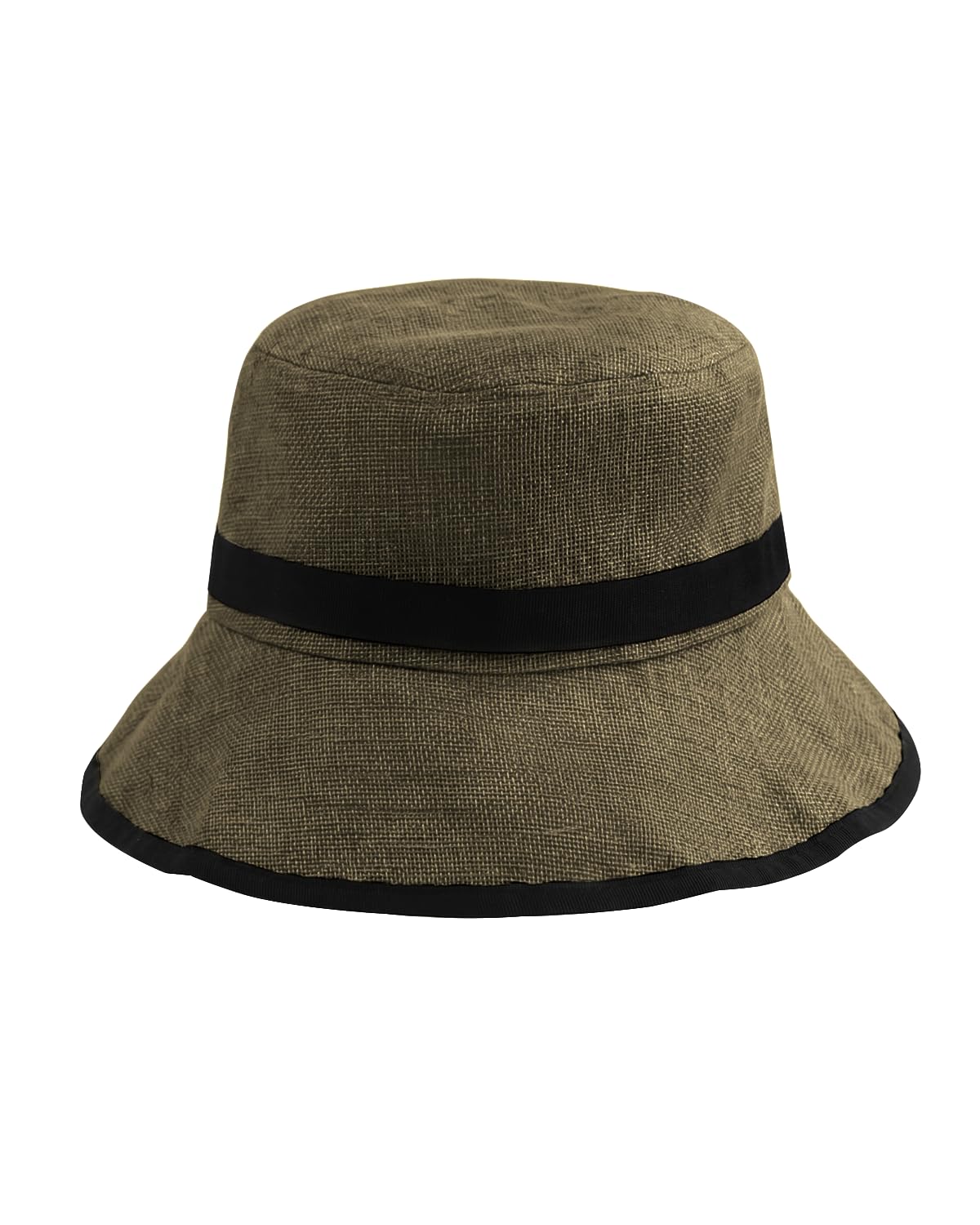 Bucket Hat UPF50+ Sun Protection Linen-Style Angler Hat for Large Head – L/XL/XXL
