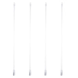 Blind Tilting Wand Replacement 17in 4-Piece with Hook & Handle – Transparent