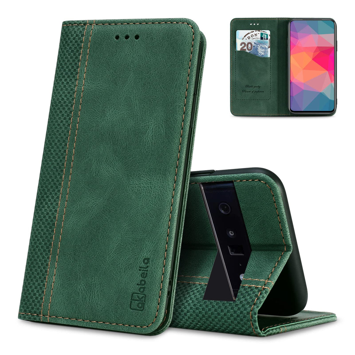Husă tip carte din piele ecologică pentru Xiaomi 13 cu închidere magnetică și suport carduri
