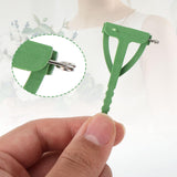 Ace de siguranță tip T din plastic pentru cocarde și broșe florale, set 20 buc – 20 buc
