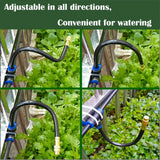 Irrigation Misting Nozzle 10-Pack with Connectors – Green