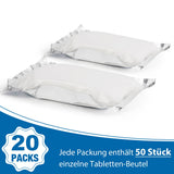 Replacement Bags for Tablet Crusher 1000-Pack – Clear