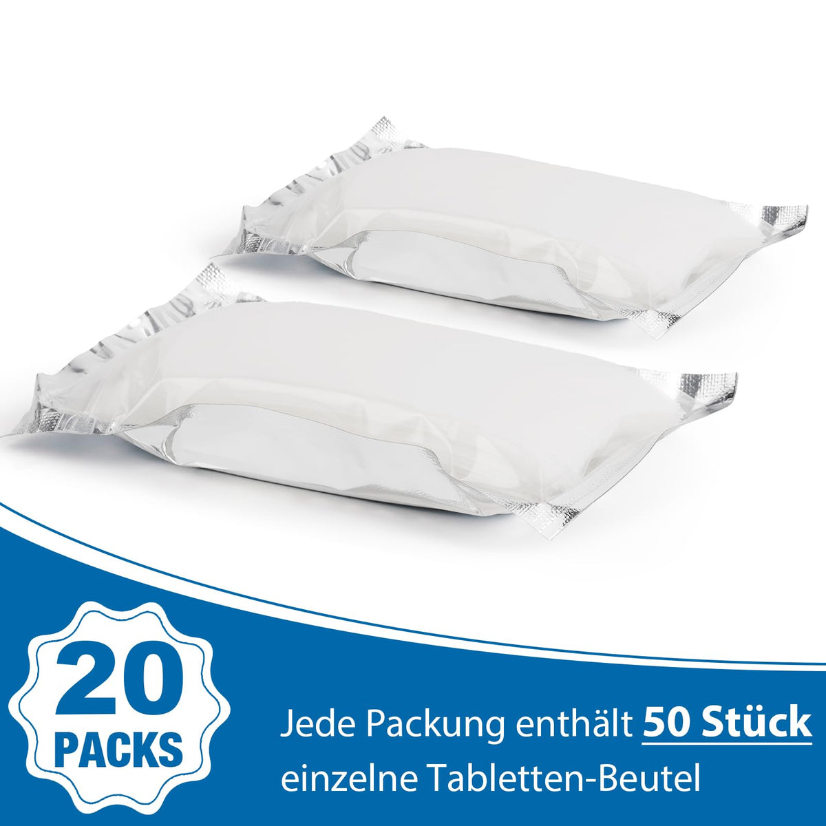 Replacement Bags for Tablet Crusher 1000-Pack – Clear