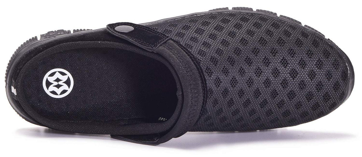 Unisex Clogs Beach & Pool Slippers – Black EU37