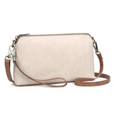 Geantă damă crossbody de umăr cu suport telefon și portofel compartimentat