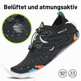 SAGUARO Aqua Water Shoes Lightweight Beach Swim Surf – Black EU 45