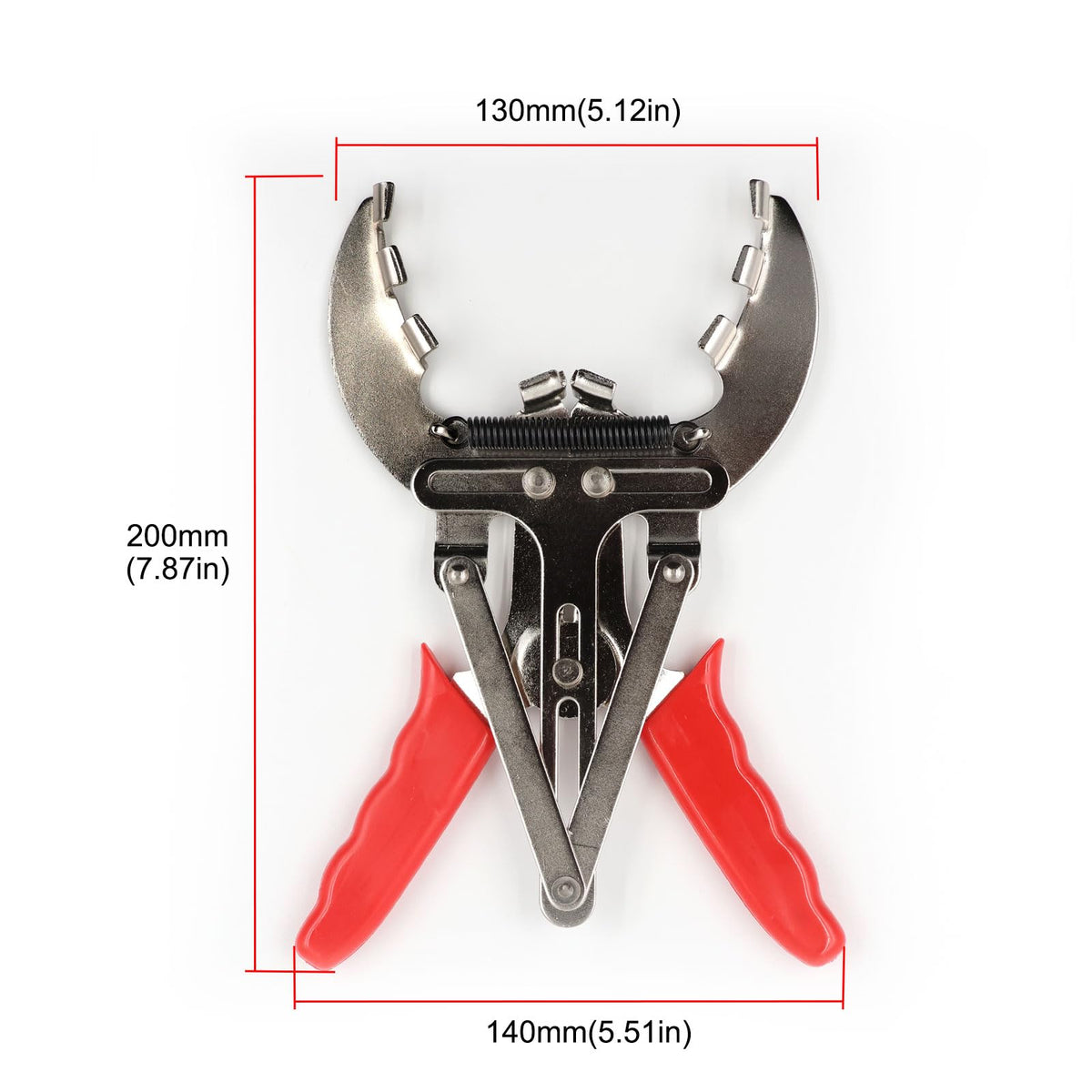 Clește compresor pentru montat și demontat segmenți piston motor 40–100 mm