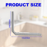 Cooker Anti-Tip Support Bracket Floor/Wall Mount – Fits Maytag/Kenmore/Whirlpool/KitchenAid