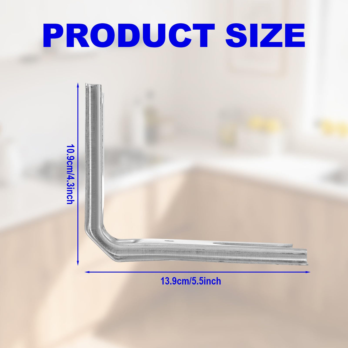 Cooker Anti-Tip Support Bracket Floor/Wall Mount – Fits Maytag/Kenmore/Whirlpool/KitchenAid
