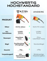 Ochelari de soare sport pentru copii protecție UV400 – Negru/Gri M