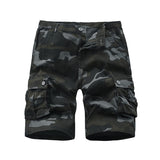 Men's Cargo Shorts Cotton Casual Combat Multiple Pockets – Casual