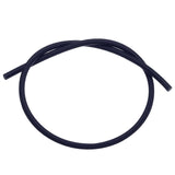 Colier tubular elastic din cauciuc 5mm lungime 45cm pentru bijuterii DIY – Albastru închis