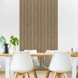 Self-Adhesive Wood Grain Wallpaper Film Non-Woven – Dark Wood 44x300cm