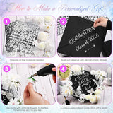 Graduation Cap Decoration DIY 2026 Tassel Cap Topper Party Supplies – Pink