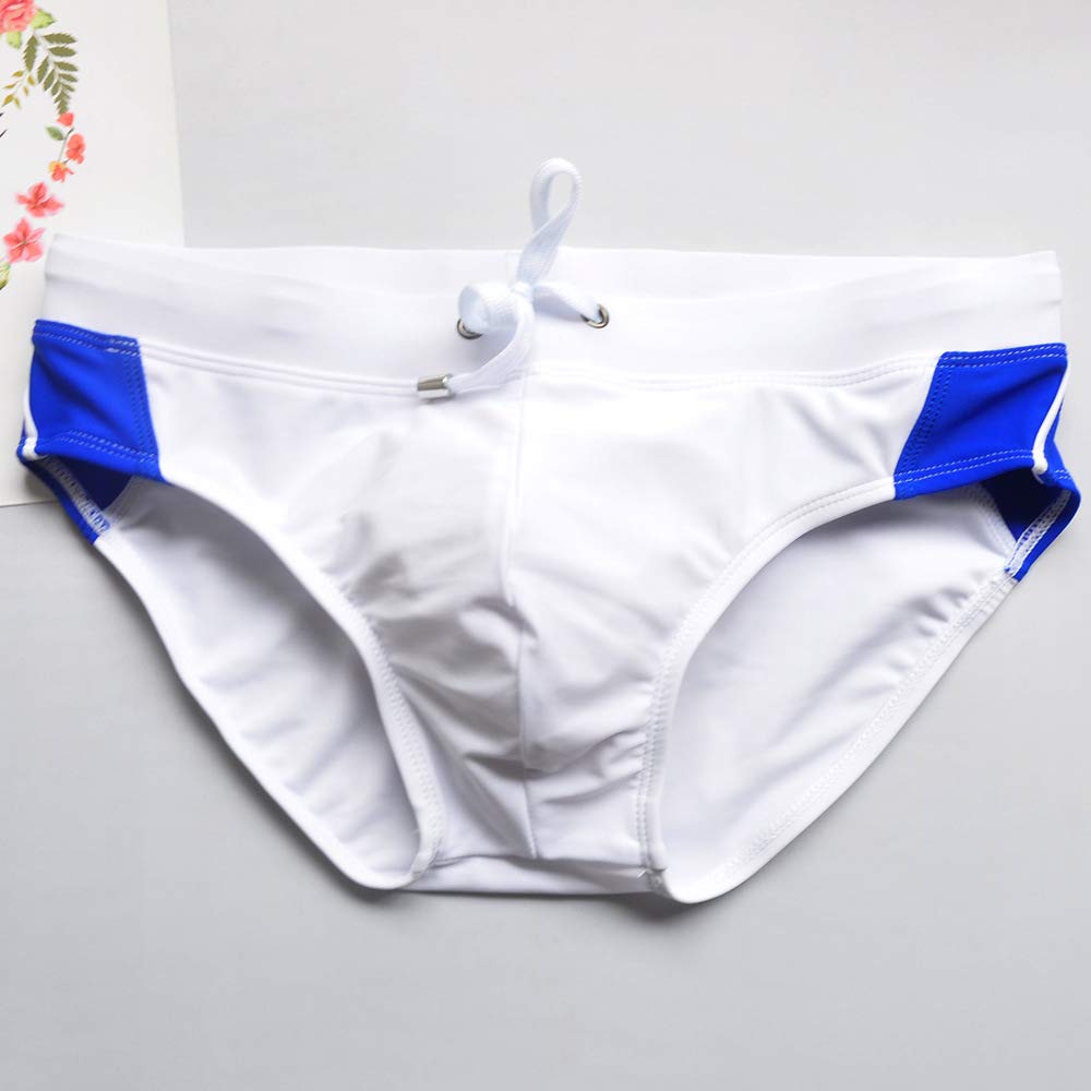 Men's Swim Boxer Trunks for Swimming Surfing Running Quick-Dry – Multiple Sizes
