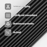 Threshold Ramp Universal for Robot Vacuums & Wheelchair Access – Black 68x5cm