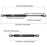 Gas Strut 60lb (267N) 10in Automotive Lift Support 2pc – Black
