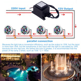 LED Transformer Waterproof Low-Frequency Isolated Power Supply for Underwater Lights – 12V 30W