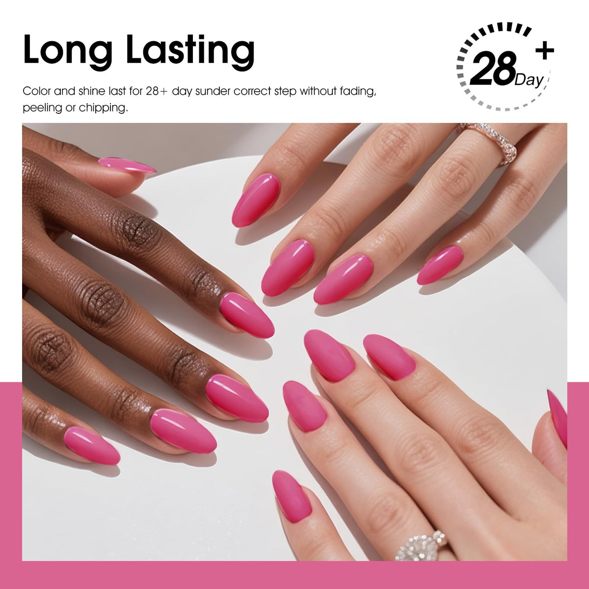CANNI UV Gel Nail Polish Set 6 Colours – Assorted