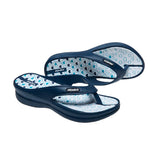 Women's Flip Flops Thong Non-Slip Comfort Beach Pool Platform – Navy EU 39