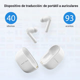Timekettle M3 Languages Translation, Two-Way Translation Device with App for 40 Languages and 93 Accents Online, Offline Translation to Explore the Lives of