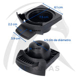 ALGOMAS® DOLCE GUSTO PICCOLO capsule holder | MS-622727 | KP100010, KP100210, KP100312, KP100412, KP100512, KP100610, KP100810, KP100910, KP100B10, KP100B11