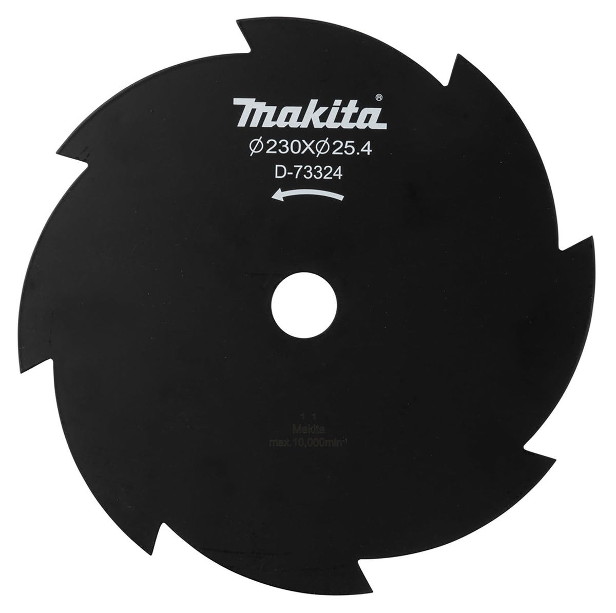 Makita Brushcutter Blade 8-tooth Steel for Tall Grass – 230x25.4mm