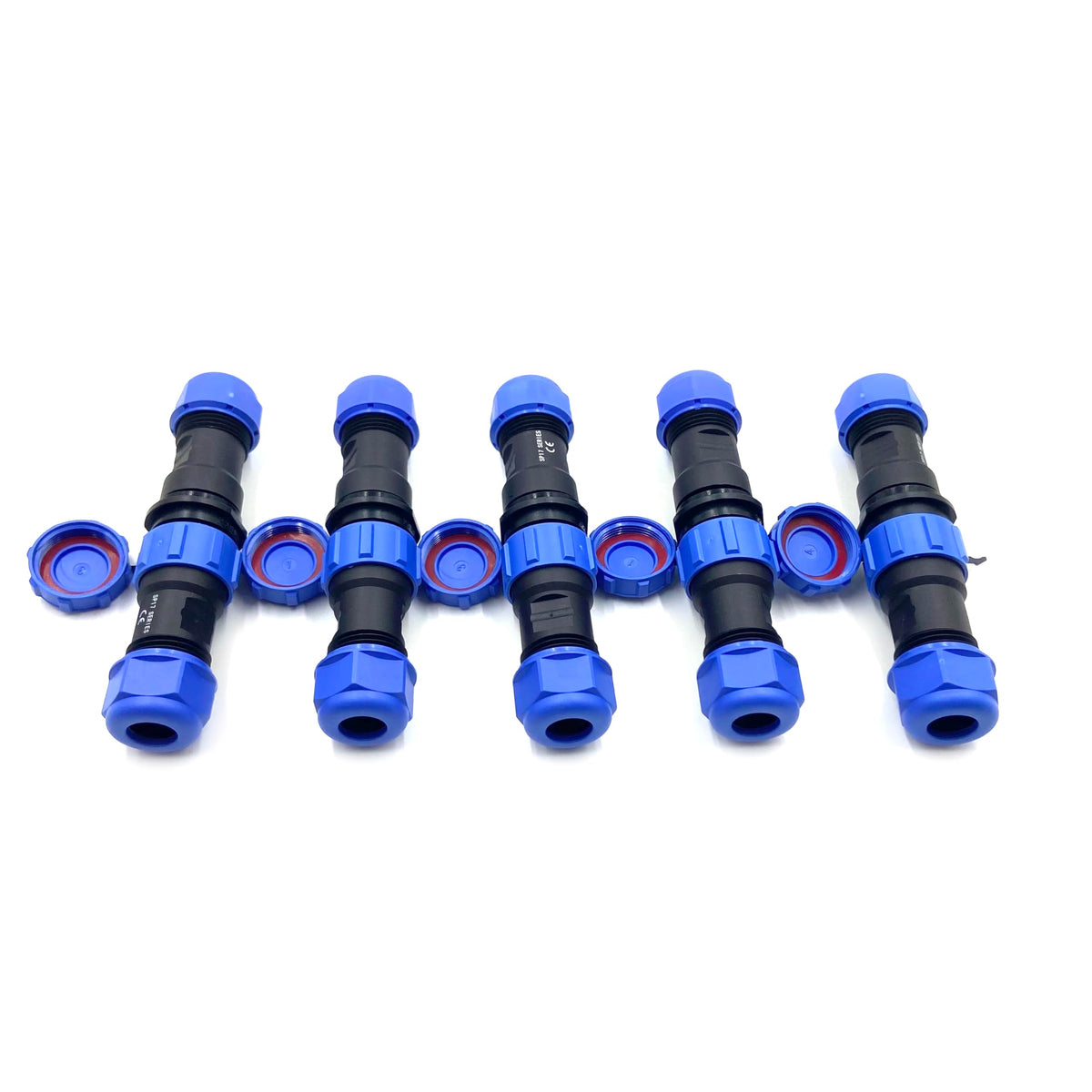 Conectori aviație SP17 3 pini fără lipire impermeabili IP68 500V 10A, set 5 buc