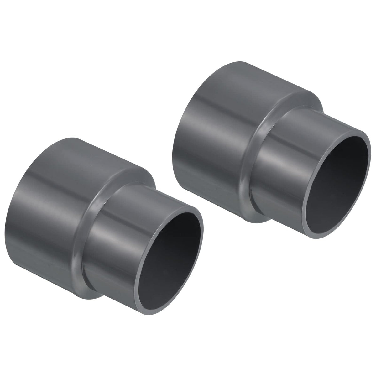 Mufă reductoare dreaptă din PVC 63x50 mm pentru instalații – Gri