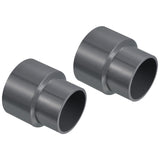 Mufă reductoare dreaptă din PVC 63x50 mm pentru instalații – Gri