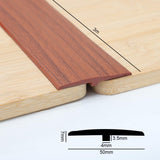 Self-Adhesive Transition Strip PVC 3m x 50mm for Flooring – Brown Wood Grain