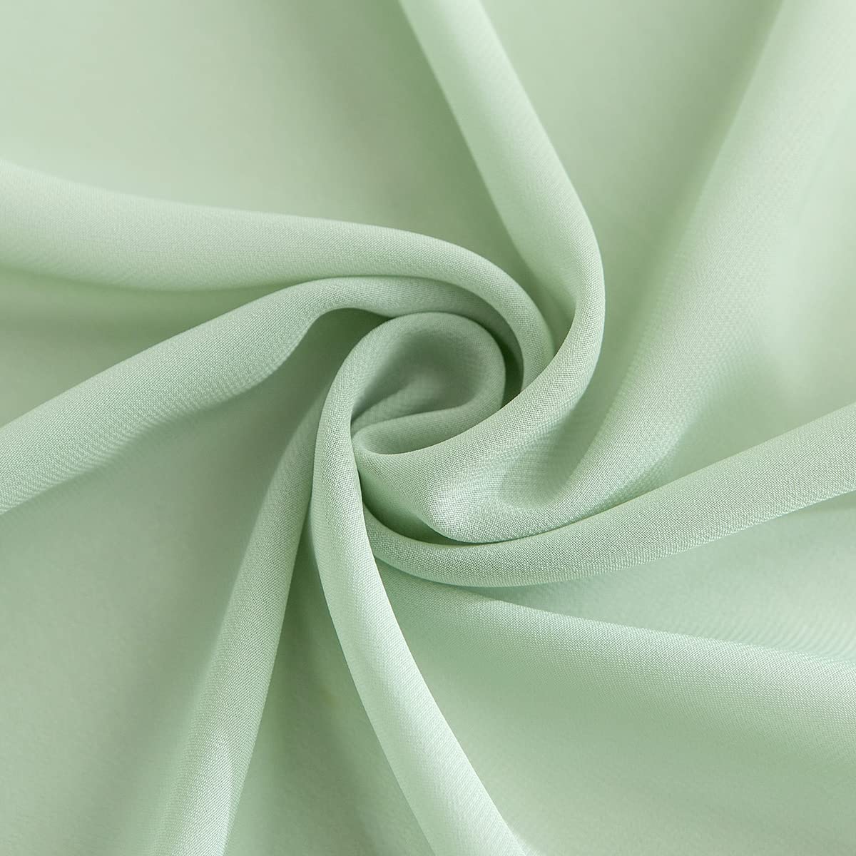 Chiffon Table Runner Wedding Fabric Decorative 70x420 cm – Green