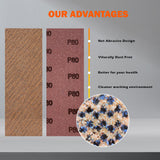 Mesh Sanding Strips 30pc 80×230mm Assorted Grit 60–320 for Orbital & Hand – 80x230mm