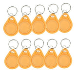 NFC RFID Token 13.56MHz ISO14443A MF Classic 1K Waterproof ABS Pack 100 – Yellow