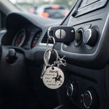Set 2 brelocuri de chei model căluț cadou pentru femei și fete – Argintiu