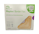 Pansament din spumă poliuretanică autoadezivă cu silicon Mepilex Border Flex 7.5x7.5 cm