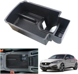 GAFAT 2020-2023 2024 Seat Leon MK4 /Cuprα Formentor Armrest Organizer, New 2020 Seat Leon KL FR ST Center Console Storage Box Tray Center Armrest Glove Box (Black)