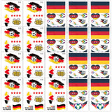 Temporary Football Tattoos 20-Pack World Cup 2026 – Germany