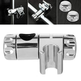 Shower rod bracket, replacement bracket, ABS, chrome-plated, adjustable, Grohe, hand shower, for bathroom accessories, 25 mm