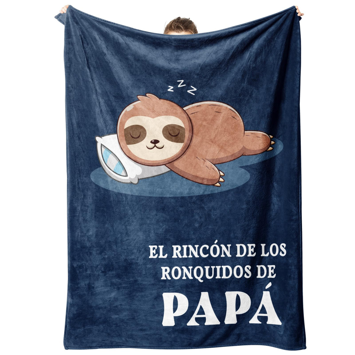 Pătură moale călduroasă din fleece cadou pentru tata 130 x 150 cm – Gri