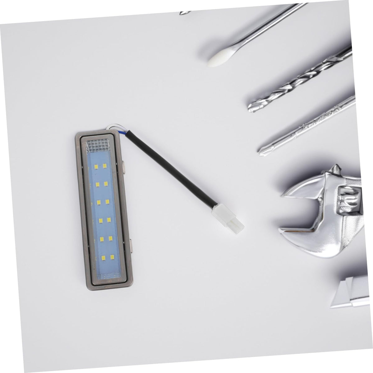 Bec lampă LED de schimb pentru hotă de bucătărie 12V DC din aliaj rezistent – Fumurie