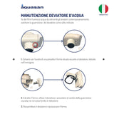 Filtru de apă pentru robinet 2000L anticalcar cu 2 cartușe filtrante – Alb