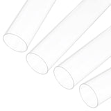 Set 4 tuburi transparente din PVC diametru int. 41mm / ext. 45mm lungime 350mm – Construcție lămpi