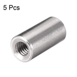 Coupling Nut M6 Round 20mm 304 Stainless Steel Pack of 5 – 20mm
